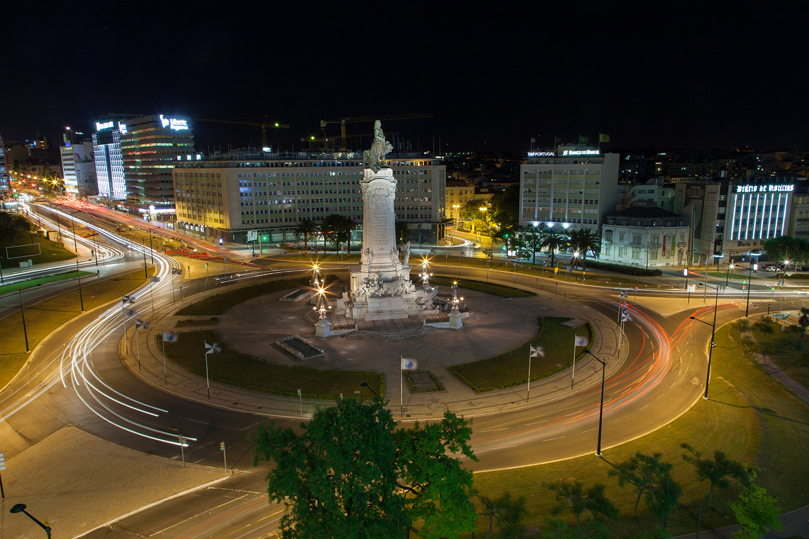 Marquis of Pombal Square in Lisbon